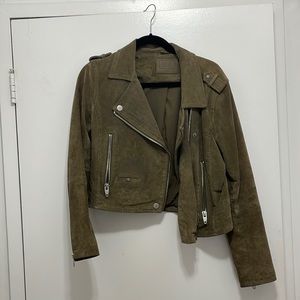 Suede Moto jacket